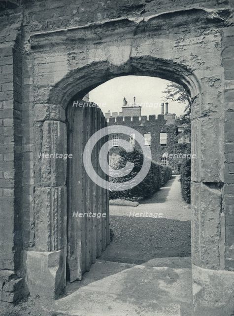 'Entrance to the Provost's Lodge from Playing Fields', 1926. Artist: Unknown.