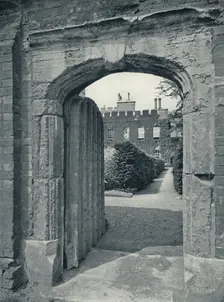 Entrance to the Provost's Lodge from Playing Fields 1926