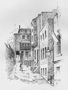 Entrance to the Roman Bath 1890. Artist: Hume Nisbet