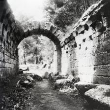 Entrance to the Stadium at Olympia, Greece, c1955. Creator: Arthur Charles Kirby Ware