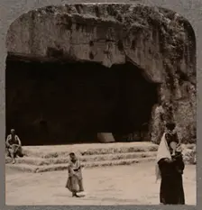 Entrance to the Tombs of the Judges c1900