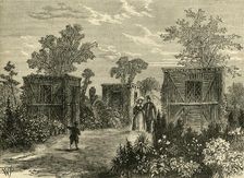Entrance to the Zoological Gardens in 1840 (c1876). Creator: Unknown