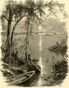 Entrance to Thousand Islands 1874. Creator: John J. Harley