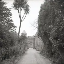 Entrance to Tresco Abbey Gardens, Scilly Isles, c1955. Creator: Arthur Charles Kirby Ware