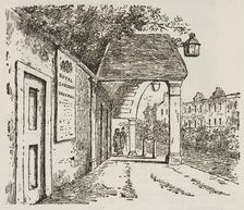 Entrance to Vauxhall Gardens, 1888. Creator: Unknown