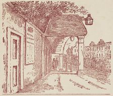 Entrance to Vauxhall Gardens, 1888. Creator: Unknown