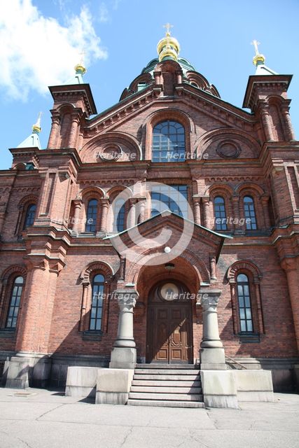 Entrance, Uspenski Cathedral, Helsinki, Finland, 2011. Creator: Sheldon Marshall.