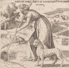 Entrapment, ca. 1545-50. Creator: Enea Vico