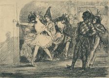 Entrée Au Scene c1904, (1935). Creator: Charles Conder