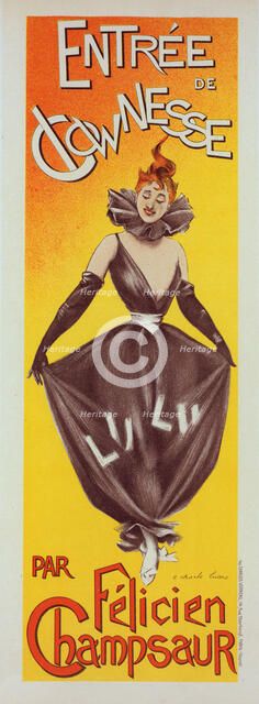 Entrée de Clownesse: Lulu (Félicien Champsaur), c.1900. Creator: Lucas, E. Charles (active 1883-1903).