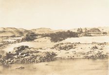 Entrée de la première Cataracte près d'Assouan, 1849-50. Creator: Maxime du Camp