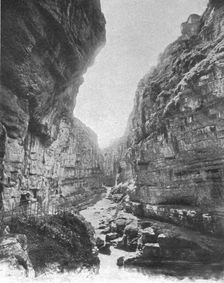 'Entrée des Gorges du Rhumel; Afrique du nord 1914. Creator: Unknown
