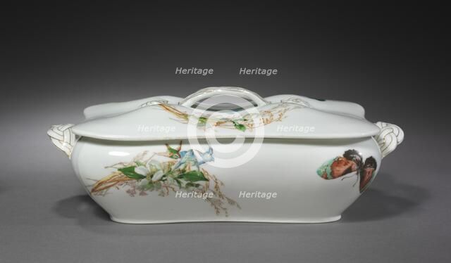 Entrée Dish, c. 1890-1910. Creator: Unknown.