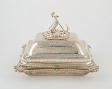 Entree Dish with Cover from the Hood Service, London, 1806/07. Creator: Paul Storr