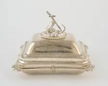 Entree Dish with Cover from the Hood Service, London, 1806/07. Creator: Paul Storr