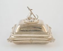 Entree Dish with Cover from the Hood Service, London, 1806/07. Creator: Paul Storr