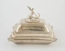 Entree Dish with Cover from the Hood Service, London, 1806/07. Creator: Paul Storr