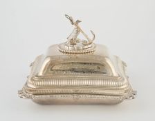 Entree Dish with Cover from the Hood Service, London, 1806/07. Creator: Paul Storr