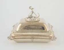 Entree Dish with Cover from the Hood Service, London, 1806/07. Creator: Paul Storr