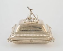Entree Dish with Cover from the Hood Service, London, 1806/07. Creator: Paul Storr