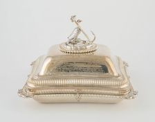 Entree Dish with Cover from the Hood Service, London, 1806/07. Creator: Paul Storr