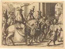 Entry into Ferrara, 1612. Creator: Jacques Callot