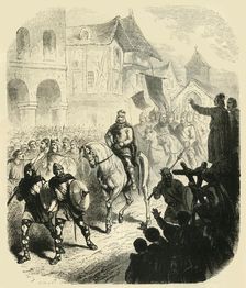Entry of Charles Martel into Paris, After Defeating the Saracens (732AD),1890. Creator: Unknown