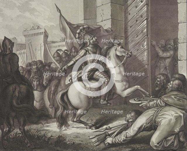 Entry of Boleslaw the Brave into Kiev, Late 18th century.