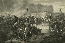 Entry of Belisarius into Rome (536 AD), 1890. Creator: Unknown