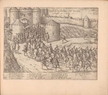 Entry of Don Juan of Austria into Brussels on May 1, 1577 Creator: Frans Hogenberg
