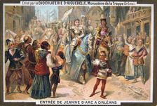 Entry of Joan of Arc into Orleans, 1429, (19th century)