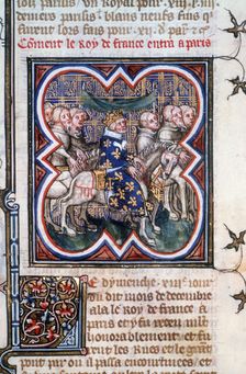 Entry of John II to Paris, July 1360, (1375-1379)