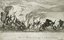 Entry of M. de Couvonge and M. de Chalabre, 1627. Creator: Jacques Callot