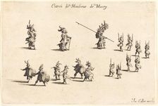 Entry of M. de Macey, 1627. Creator: Jacques Callot