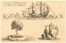 Entry of M. le Comte de Brionne, Grand Chamberlain of His Highness,Representing Jason, 1627. Creator: Jacques Callot