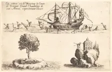 Entry of M. le Comte de Brionne, Grand Chamberlain of His Highness,Representing Jason, 1627. Creator: Jacques Callot