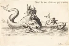 Entry of Mm. de Vroncourt, Tyllon, and Marimont, 1627. Creator: Jacques Callot
