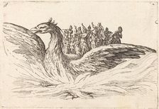 Entry of Monseigneur Henry de Lorraine, Marquis de Moy, under the Name of Pirandre, 1627. Creator: Jacques Callot