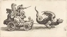 Entry of Monseigneur Henry de Lorraine, Marquis de Moy, under the Name of Pirandre, 1627. Creator: Jacques Callot