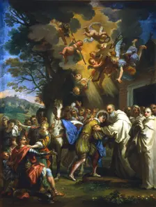 Entry of St Bernard into the City c1630-1679