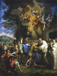 Entry of St Bernard into the City c1630-1679