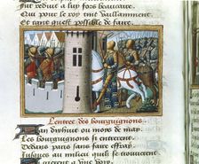 Entry of the Burgundians into Paris, 14 May 1418, (c1484)