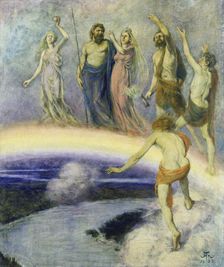 Entry of the Gods into Valhalla, 1880