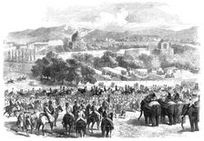 Entry of the Governor-General of India into Peshawur, 1870. Creator: Unknown