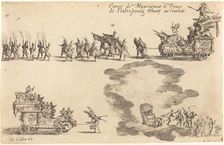 Entry of the Prince of Pfaltzbourg, 1627. Creator: Jacques Callot