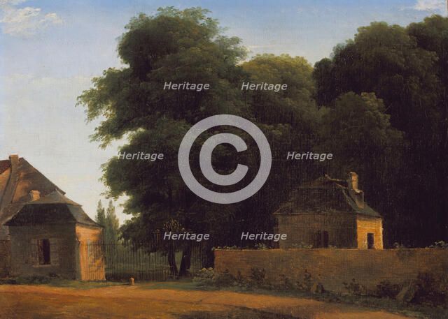 Entry to the Park at St. Cloud, 1810. Creator: Jean-Victor Bertin.