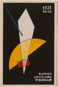 Entry ticket to Bauhaus exhibition