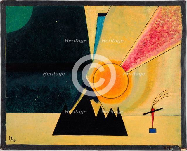 Entwicklung (Development), 1926. Creator: Kandinsky, Wassily Vasilyevich (1866-1944).