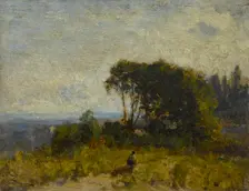 Environs de Barbizon, between 1850 and 1860. Creator: Felix Francois Georges Philibert Ziem