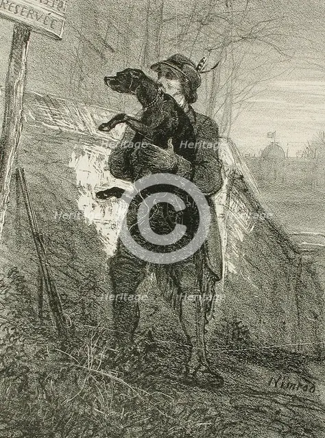 Environs de Bruxelles, 1857. Creator: Félicien Rops.